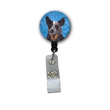 TEACHER'S AID Australian Cattle Dog Retractable Badge Reel Or Id Holder With Clip TE237516